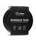 Черная лента для бондажа Easytoys Bondage Tape - 20 м.
