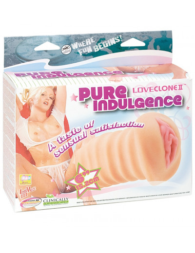 Мастурбатор-вагина с вибрацией и пультом управления PURE INDULGENCE