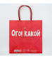 Подарочный пакет  Ого! Какой подарок  - 22 х 22 см.