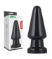 Черная анальная пробка King-Sized Anal Shocker - 19 см.