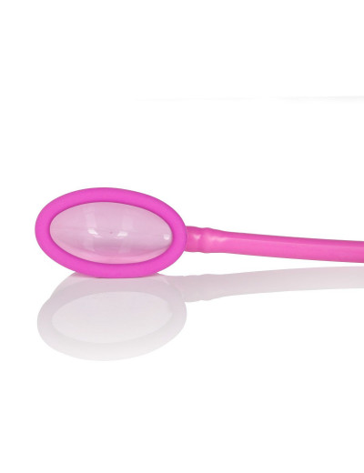 Розовая помпа для клитора Mini Silicone Clitoral Pump