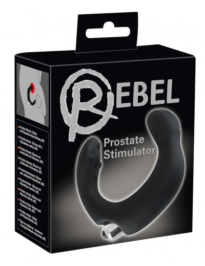 С-образный стимулятор простаты Rebel с виброэлементом