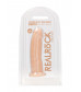 Телесный фаллоимитатор без мошонки Silicone Dildo Without Balls - 19,2 см.