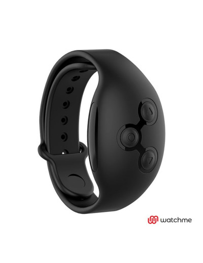 Голубое виброяйцо с черным пультом-часами Wearwatch Egg Wireless Watchme