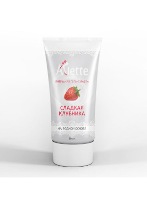 Интимная гель-смазка на водной основе Arlette  Сладкая клубника  - 50 мл.