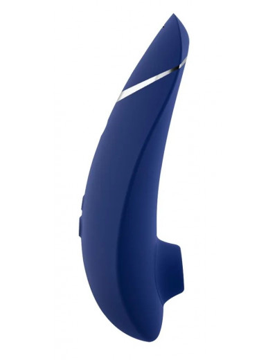 Синий клиторальный стимулятор Womanizer Premium 2