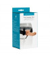 Телесный полый вибрострапон The Extender Plus Vibrating Hollow Strap On - 20,5 см.