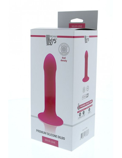 Розовый фаллоимитатор-реалистик PREMIUM DILDO 7INCH - 16,5 см.