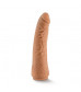 Насадка-фаллоимитатор для трусиков с плугом Realistic 7.5 Inch Lock On Dildo - 19 см.