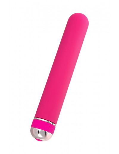 Розовый нереалистичный вибратор Mastick - 18 см.