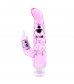Розовый вибратор-кролик My Dual Pleasure - 21 см.