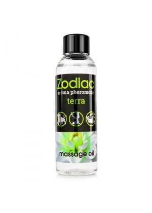 Массажное масло с феромонами ZODIAC Terra - 75 мл.