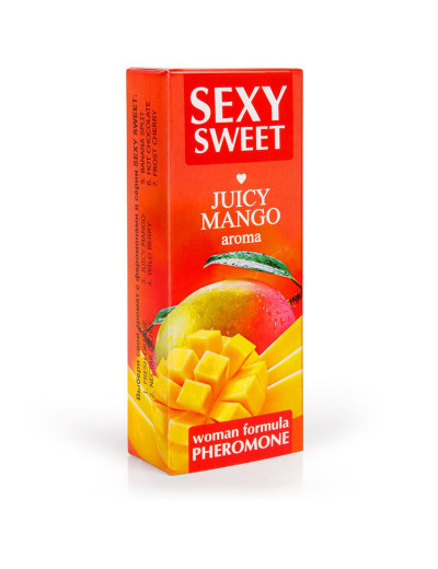 Парфюм для тела с феромонами Sexy Sweet с ароматом манго - 10 мл.