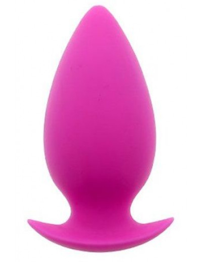 Большая розовая анальная пробка BOOTYFUL ANAL PLUG LARGE PINK - 10 см.
