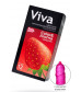 Цветные презервативы VIVA Color Aroma с ароматом клубники - 12 шт.