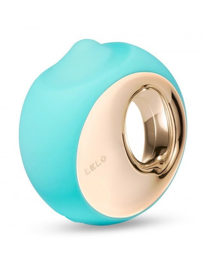 Аквамариновый клиторальный стимулятор Lelo Ora 3