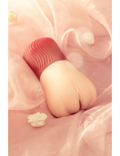 Телесный реалистичный мастурбатор с выпадающей маткой Gokusai Uterus