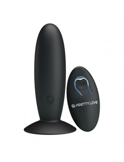 Анальная пробка с вибрацией и пультом управления Remote Control Vibrating Plug - 11 см.