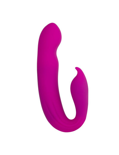 Розовый вибратор G-Spot Dual Stimulator - 17,1 см.