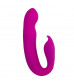 Розовый вибратор G-Spot Dual Stimulator - 17,1 см.