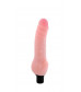 Вибратор телесного цвета Realistic Cock Vibe - 19,5 см.