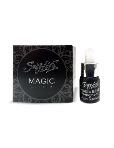Эфирное масло-афродизиак с феромонами Sexy Life Magic Elixir унисекс - 5 мл.