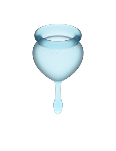 Набор голубых менструальных чаш Feel good Menstrual Cup