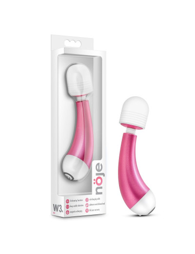 Розовый жезловый вибратор Noje W3 Rose