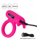 Розовое перезаряжаемое кольцо Silicone Rechargeable Triple Clit Flicker