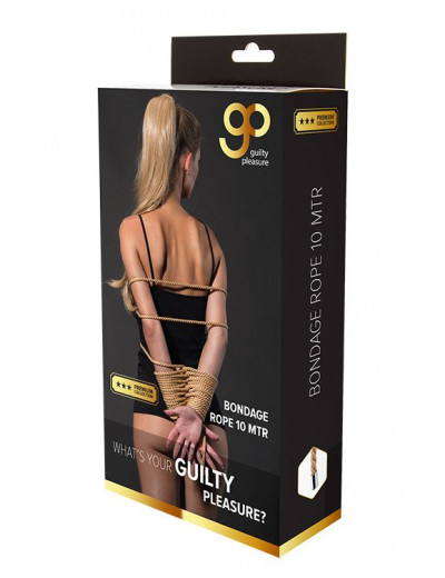 Хлопковая веревка PREMIUM BONDAGE ROPE COTTON - 10 м.
