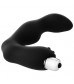 Черный вибромассажер простаты FantASStic Vibrating Prostate Massager - 11,3 см.