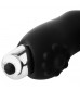 Черный вибромассажер простаты FantASStic Vibrating Prostate Massager - 11,3 см.