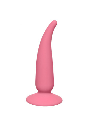 Розовая анальная пробка P-spot Teazer Pink - 12,2 см.