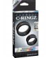 Набор из двух эрекционных колец Max-Width Silicone Rings