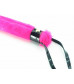 Нежная плеть с розовым мехом BDSM Light - 43 см.