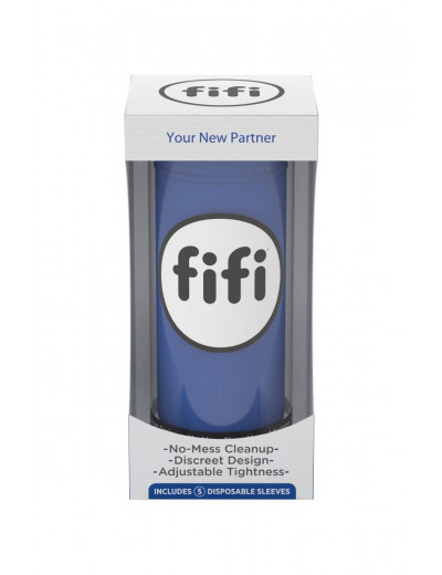 Синий нереалистичный мастурбатор FIFI MALE