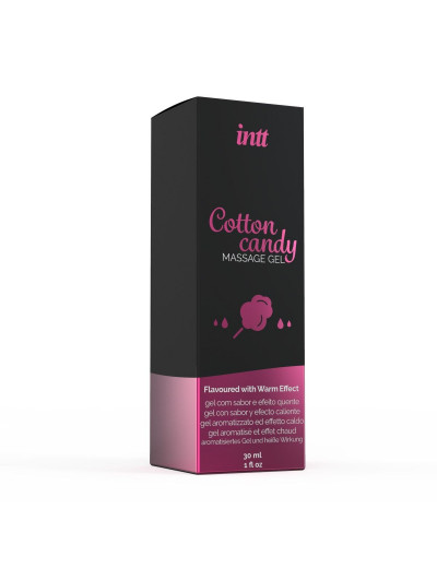 Массажный гель с согревающим эффектом Cotton Candy - 30 мл.