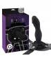 Черный страпон Rumpy-pumpy Strap-On - 15 см.