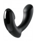 Черный вибромассажер простаты Ultimate Silicone P-Spot Massager