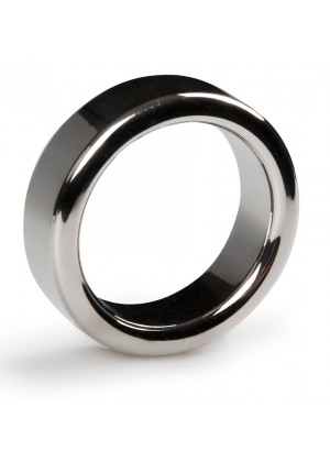 Серебристое эрекционное кольцо Heavy Cock Ring Size L