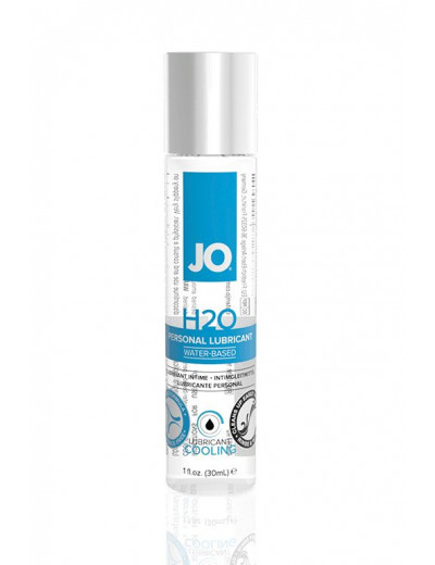 Охлаждающий лубрикант на водной основе JO Personal Lubricant H2O COOLING - 30 мл.