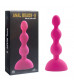 Розовый анальный вибростимулятор Anal Beads S - 14,5 см.