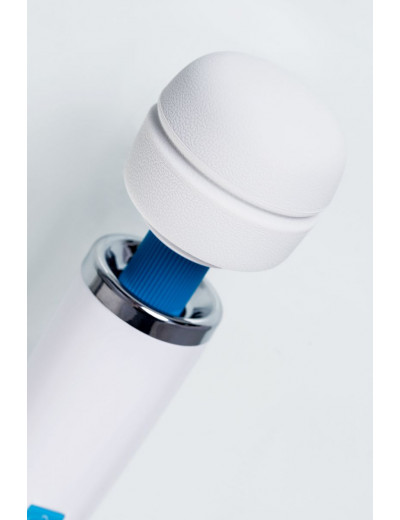 Белый вибромассажёр Magic Wand Europe - 31,5 см.