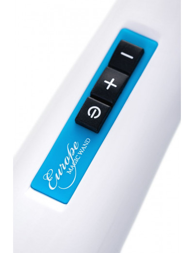 Белый вибромассажёр Magic Wand Europe - 31,5 см.