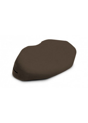 Кофейная вельветовая подушка для любви Liberator Retail Arche Wedge