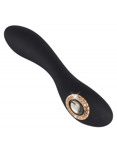 Черный элегантный вибратор Cleopatra G-Spot Vibrator - 19,7 см.