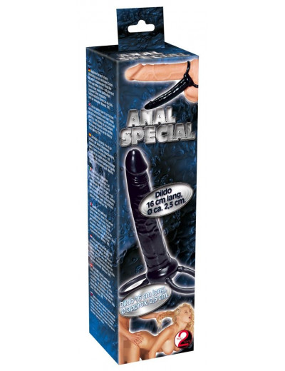 Насадка Anal Special для двойного проникновения - 16 см.