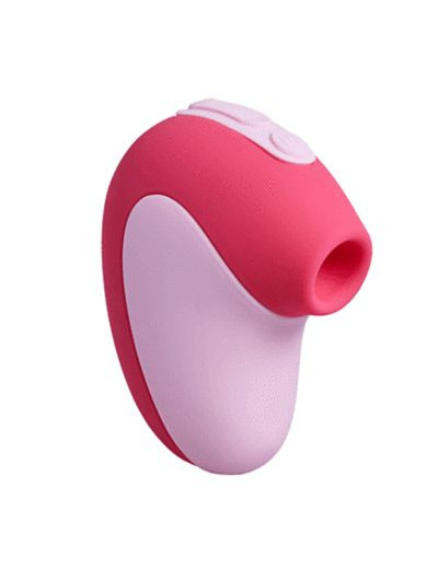 Розовый вакуумный вибратор Unbound Puff