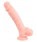 Реалистичный фаллоимитатор Medical Silicone Dildo - 24 см.