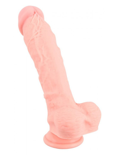Реалистичный фаллоимитатор Medical Silicone Dildo - 24 см.